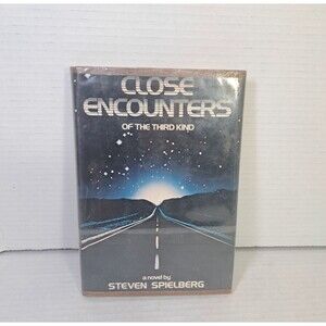 Close Encounters of the Third Kind Steven Spielberg 1977 Hardcover Book Club HC